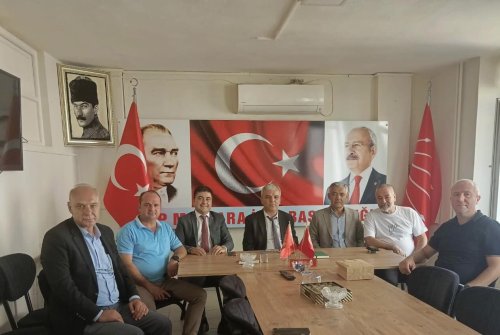 Cumhuri̇yet Halk Parti̇si̇ (Chp ) Malkara İ̇lçe Başkanlığı'Na Zi̇yaret