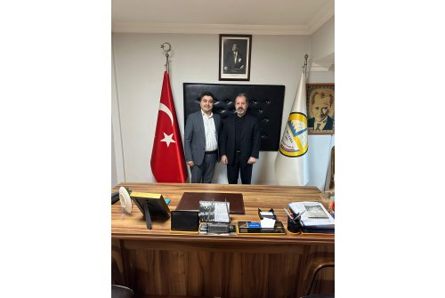 Finansal Analist Ve Para Piyasaları Yorumcusu Sn. İ̇slam Memiş Odamız Yönetim Kurulu Başkanı Tevfik Yamanoğlu’nu Makamında Ziyaret Etti.