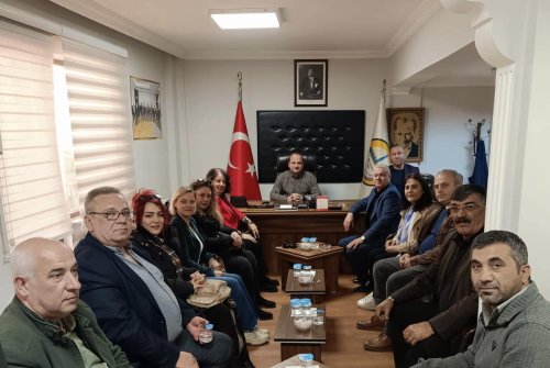 İ̇yi̇ Parti̇ Malkara İ̇lçe Teşklatından Odamıza Zi̇yaret