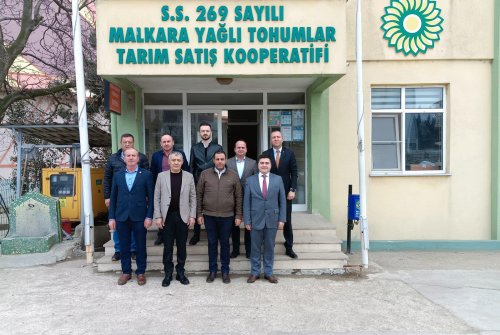 Malkara Tso Mecli̇si̇nden Yağlı Tohumlara Zi̇yaret